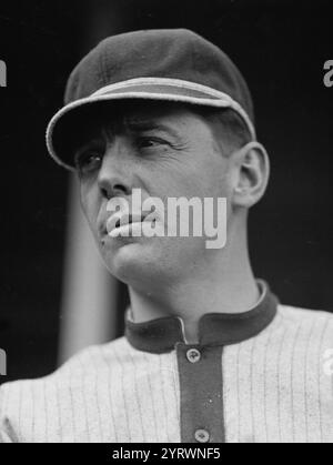 Clyde Milan 1913 von der Washington Senators Baseball-Mannschaft (Cropped). Stockfoto