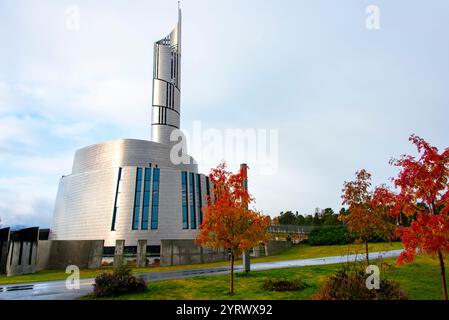 Kathedrale der Nordlichter in Alta - Norwegen Stockfoto