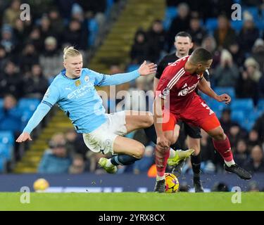 Etihad Stadium, Manchester, Großbritannien. Dezember 2024. Premier League Football, Manchester City gegen Nottingham Forest; Credit: Action Plus Sports/Alamy Live News Stockfoto