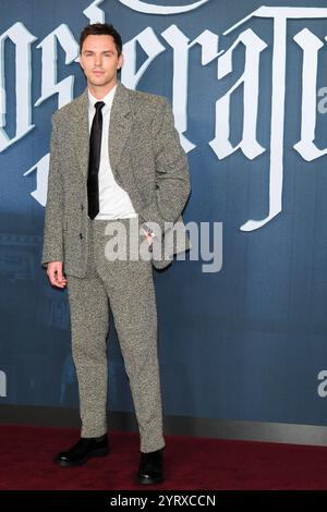 London, Großbritannien. Dezember 2024. Nicholas Hoult nimmt an der britischen Premiere von Nosferatu Teil. Foto von Julie Edwards./Alamy Live News Stockfoto