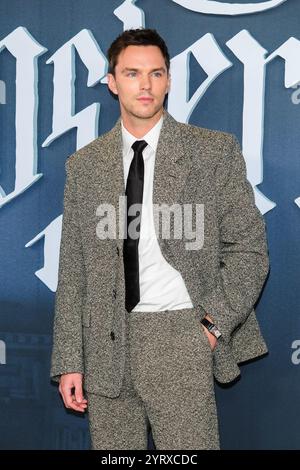 London, Großbritannien. Dezember 2024. Nicholas Hoult nimmt an der britischen Premiere von Nosferatu Teil. Foto von Julie Edwards./Alamy Live News Stockfoto