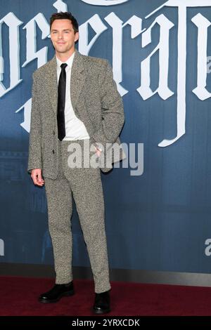 London, Großbritannien. Dezember 2024. Nicholas Hoult nimmt an der britischen Premiere von Nosferatu Teil. Foto von Julie Edwards./Alamy Live News Stockfoto