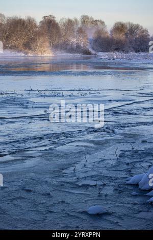 Ruuti Koski am Fluss Vantaa Stockfoto