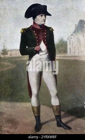 Napoleon Bonaparte als erster Konsul von Frankreich. 1801 Stockfoto