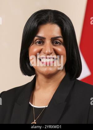 Shabana Mahmood, Justizministerin, Lordkanzler und Mitglied der britischen Labour-Regierung, die im Juli 2024 gewählt wurde Stockfoto