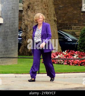 Angela Smith (Baroness Smith, Labour Leader im House of Lords) kommt in der Londoner Downing Street an, um nach der Wahl ihre neue Rolle in der Labour-Regierung zu übernehmen. Juli 2024. Stockfoto