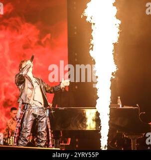 Mailand, Italien. Dezember 2024. Irama während Irama, italienisches Sängerkonzert in Mailand, Italien, 03. Dezember 2024 Credit: Independent Photo Agency/Alamy Live News Stockfoto