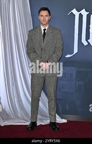 Nicholas Hoult besucht die „Nosferatu“ UK Premiere am Odeon Luxe Leicester Square in London. UK. Mittwoch, 4. Dezember 2024 Credit: Famous/Alamy Live News Stockfoto