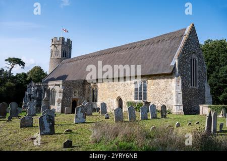 St. Peters Kirche Theberton Suffolk Stockfoto