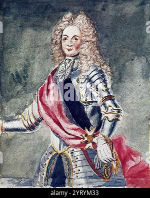 Jean-Baptiste Estelle (1662 ? 1723) französischer Konsul in der marokkanischen Stadt Sal? In 1689?98. Stockfoto