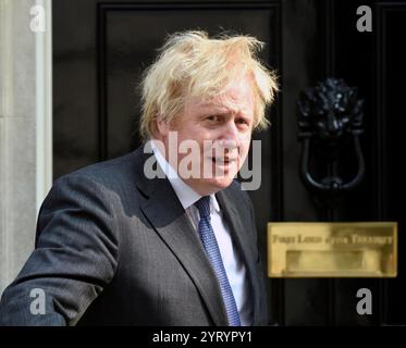 Boris Johnson (* 19. Juni 1964), britischer Politiker, der seit 2019 Premierminister des Vereinigten Königreichs und Vorsitzender der Konservativen Partei ist. Von 2016 bis 2018 war er Außenminister und von 2008 bis 2016 Bürgermeister von London. Juni 2020 Stockfoto