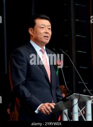 Liu Xiaoming (* 1956); chinesischer Diplomat und Botschafter Chinas im Vereinigten Königreich seit 2010. Februar 2016 Stockfoto