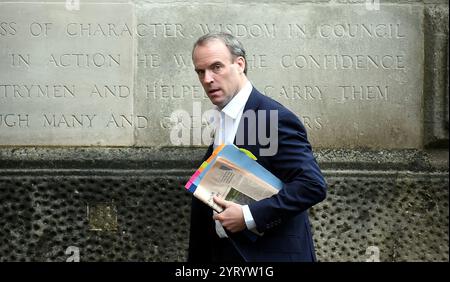 Dominic Raab, britischer Außenminister, während der COVID-19-Coronavirus-Pandemie. Juli 2020 Stockfoto