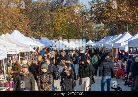 Mailand, Italien. Dezember 2024. Fiera degli Oh Bej al Castello Sforzesco - Milano, Italia - Gioved&#xec;, 5 Dicembre 2024 (Foto Stefano Porta/LaPresse) Oh Bej Oh Bej im Schloss Sforzesco in Mailand, Italien - Donnerstag, 5. Dezember 2024 (Foto Stefano Porta/LaPresse) Credit: LaPresse/Alamy Live News Stockfoto