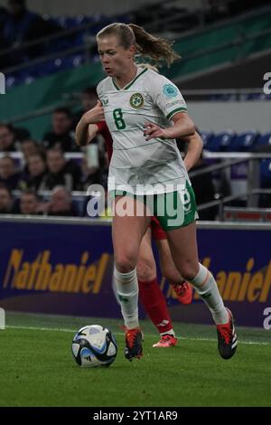 RUESHA LITTLEJOHN, Frauen-Europameisterschaft 2025 - WEQ Play-offs Runde 2 29. November 2024, 19:15 Uhr, Cardiff City Stadium Stockfoto