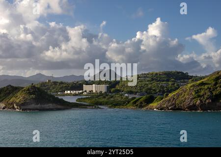 Royalton Hotel Resort Antigua Am Frühen Morgen Stockfoto