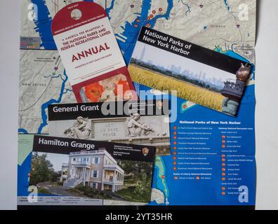 The National Parks and Federal Recreational Lands Senior Access Pass, USA 2024 Stockfoto