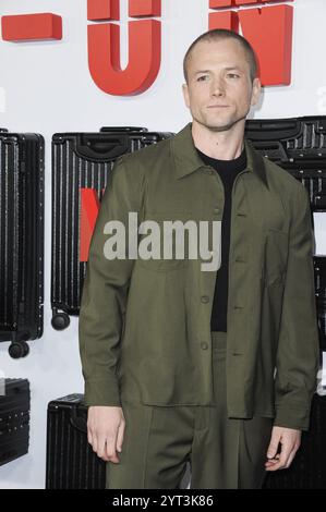 CA. 5. Dezember 2024. Taron Egerton bei Ankunft für HANDGEPÄCK Premiere, The Egyptian Theatre Hollywood, Los Angeles, CA, 05. Dezember 2024. Quelle: Elizabeth Goodenough/Everett Collection/Alamy Live News Stockfoto