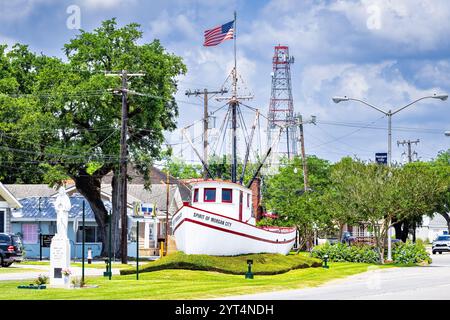 Spirit of Morgan City Shrimp Boat in Morgan City, Louisiana Stockfoto