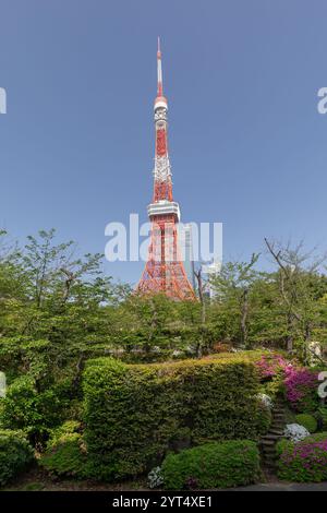 Zojoji-Tempel in Tokio Stockfoto