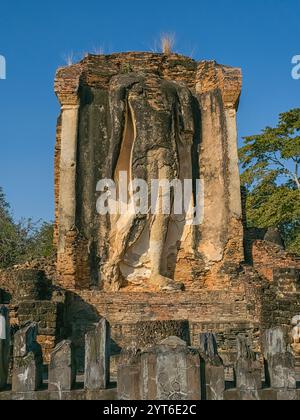 Ruinen von Wat Chetuphon in Sukhothai, Thailand Stockfoto