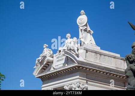 Das Jose Miguel Gomez Denkmal in La Habana, Havanna, Kuba Stockfoto