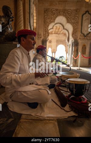 Motibaug Palace, Vadodara, Baroda, Indien Stockfoto