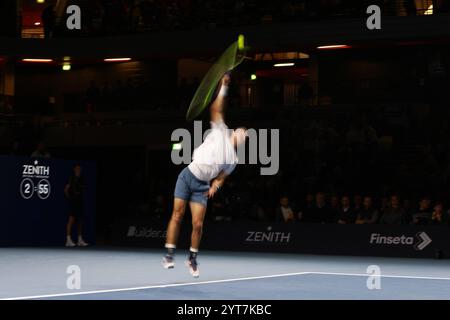 London, Großbritannien. Dezember 2024. London, England, 6. Dezember 2024: Jan-Lennard Struff von Deutschland beim UTS 2024 Grand Final in der Copperbox Arena in London, England (Alexander Canillas/SPP) Credit: SPP Sport Press Photo. /Alamy Live News Stockfoto