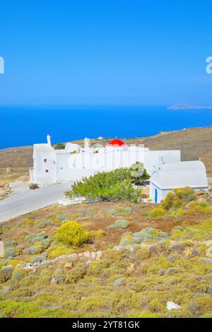 Taxiarchenkloster, Serifos, Kykladen, Griechenland Stockfoto