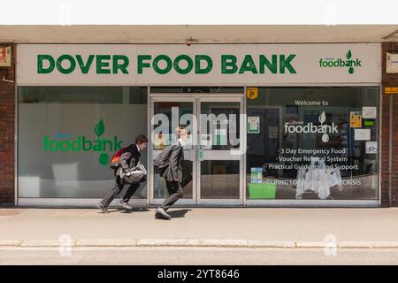 England, Kent, Dover, Straßenszene Stockfoto