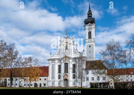 Kirche Marienmünster Dießen am Ammersee, Oberbayern, Bayern, Deutschland, Europa Stockfoto