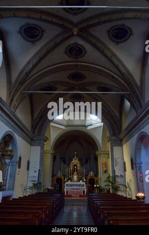 Chiesa Parrocchiale di San Vigilio, Nago-Torbole, Trient, Trentino Südtirol, Italien, Europa Stockfoto