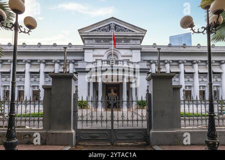 Museum der Stadt Ho Chi Minh, früher bekannt als Gia Long Palast, in Saigon, Vietnam Stockfoto