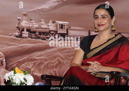 Kalkutta, Indien. Dezember 2024. Die Bollywood-Schauspielerin Vidya Balan besucht am 6. Dezember 2024 das 30. Internationale Filmfestival in Kalkutta, Indien. (Foto: Debajyoti Chakraborty/NurPhoto)0 Credit: NurPhoto SRL/Alamy Live News Stockfoto