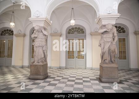 Kopenhagen, Dänemark. Dezember 2024. Der Drabantsalensaal oder der Saal der Halberdiers (Drabantsalen). Quelle: SOPA Images Limited/Alamy Live News Stockfoto