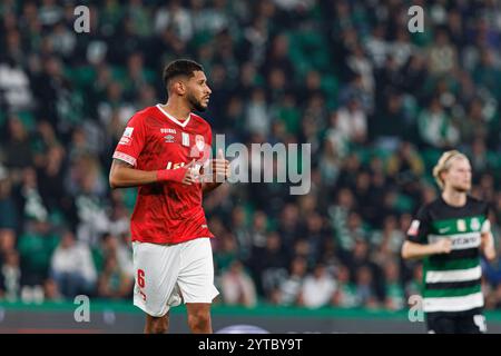 Adriano Firmino während des Liga Portugal Spiels zwischen Teams von Sporting CP und CD Santa Clara im Estadio Jose Alvalade (Maciej Rogowski) Stockfoto