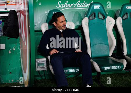 Vasco Matos während des Liga Portugal Spiels zwischen Teams von Sporting CP und CD Santa Clara im Estadio Jose Alvalade (Maciej Rogowski) Stockfoto