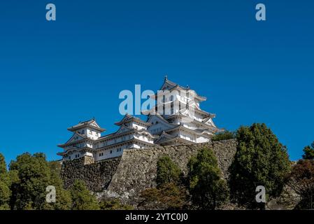 Himeji Castle, die älteste weiße Burg Japans Stockfoto