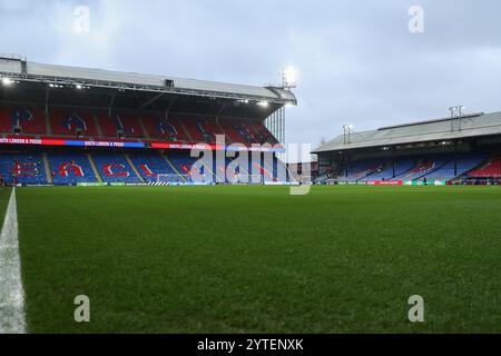 London, Großbritannien. Dezember 2024. Eine allgemeine Ansicht des Selhurst Park vor dem Premier League-Spiel Crystal Palace vs Manchester City im Selhurst Park, London, Vereinigtes Königreich, 7. Dezember 2024 (Foto: Izzy Poles/News Images) in London, Vereinigtes Königreich am 12.2024. (Foto: Izzy Poles/News Images/SIPA USA) Credit: SIPA USA/Alamy Live News Stockfoto