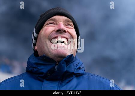 Amstelveen, Niederlande. Dezember 2024. AMSTELVEEN, NIEDERLANDE - 7. DEZEMBER: Trainer Jeroen Delmee aus den Niederlanden beim Spiel der FIH Pro League zwischen den Niederlanden und Deutschland im Wagener Stadion am 7. Dezember 2024 in Amstelveen, Niederlande. (Foto: Joris Verwijst/BSR Agency) Credit: BSR Agency/Alamy Live News Stockfoto