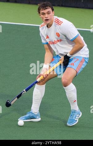 Amstelveen, Niederlande. Dezember 2024. AMSTELVEEN, NIEDERLANDE - 7. DEZEMBER: Floris Middendorp aus den Niederlanden während des FIH Pro League-Spiels zwischen den Niederlanden und Deutschland im Wagener Stadion am 7. Dezember 2024 in Amstelveen, Niederlande. (Foto: Joris Verwijst/BSR Agency) Credit: BSR Agency/Alamy Live News Stockfoto