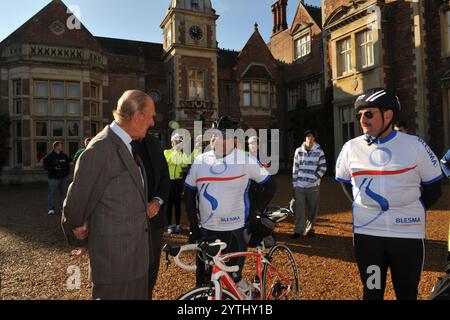 2. JUNI 2012 Sandringham Norfolk CA. 2012 behinderte Veteranen aus Großbritannien und den USA, die alle lebensverändernde Verletzungen in Afghanistan erlitten haben Stockfoto