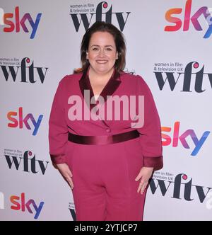 London, Großbritannien. Dezember 2024. Jessica Gunning bei den Women in Film & Television Awards 2024 in Zusammenarbeit mit Sky, London Hilton Park Lane Hotel, Park Lane, am Freitag, den 06. Dezember 2024 in London, England, Großbritannien. CAP/CAN © CAN/Capital Pictures Credit: Capital Pictures/Alamy Live News Stockfoto