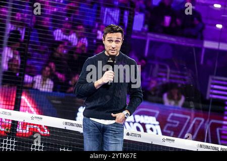 Mailand, Italien. Dezember 2024. Fernando Belasteguin während Premier Padel Milano P1, Padel Match in Mailand, Italien, 07. Dezember 2024 Credit: Independent Photo Agency/Alamy Live News Stockfoto