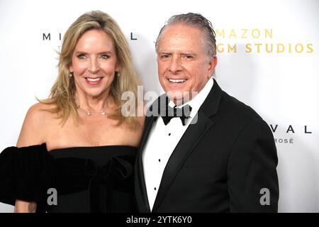 Beverly Hills, USA. Dezember 2024. LOS ANGELES - 6. Dezember: Barbara Nash, Mark Badagliacca bei den 38. American Cinematheque Awards im Beverly Hilton Hotel am 6. Dezember 2024 in Beverly Hills, CA Credit: Kathy Hutchins/Alamy Live News Stockfoto