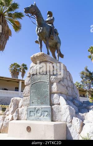 Reiterdenkmal in Windhoek, Namibia Stockfoto