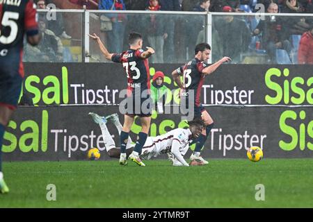 Genua, Italien. Dezember 2024. Serie A, Tag 15, Stadio Ferraris, Genua, Genua - Turin, auf dem Foto: Bani während Genua CFC gegen Torino FC, italienisches Fußball Serie A Spiel in Genua, Italien, 07. Dezember 2024 Credit: Independent Photo Agency/Alamy Live News Stockfoto