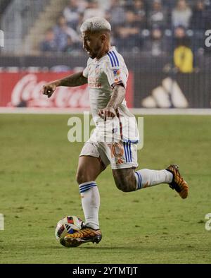 CHESTER, PA, USA - 19. OKTOBER 2024: MLS-Spiel zwischen Philadelphia Union und FC Cincinnati im Subaru Park. ***NUR REDAKTIONELLE VERWENDUNG*** Stockfoto