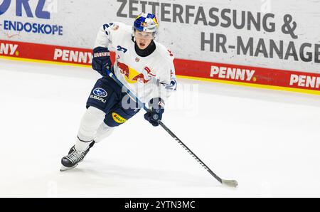 Kloten, Schweiz, 24. September 2024: #27 Veit Oswald, Stürmer RedBull München. (Foto: Andreas Haas/dieBildmanufaktur) Stockfoto