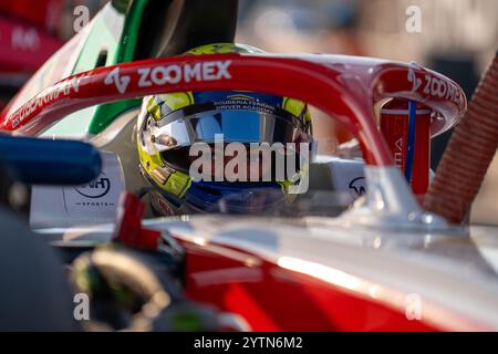 7. Dezember 2024, Abu Dhabi, Singapur, Vereinigte Arabische Emirate: OLIVER BEARMAN (GBR) von Prema Racing #3 am Samstag beim Formel-1-Grand Prix von Abu Dhabi 2024 auf dem Yas Marina Circuit. (Credit Image: © Antoine Lapeyre/ZUMA Press Wire) NUR REDAKTIONELLE VERWENDUNG! Nicht für kommerzielle ZWECKE! Stockfoto